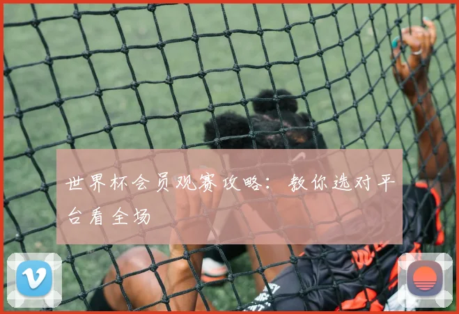 世界杯会员观赛攻略：教你选对平台看全场