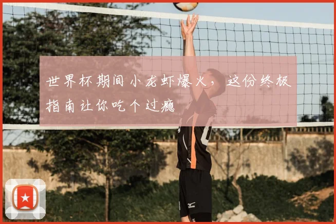 世界杯期间小龙虾爆火，这份终极指南让你吃个过瘾